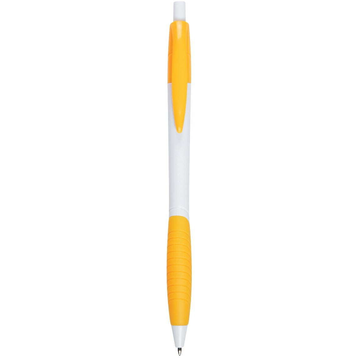 Imprinted Jada Pens - Promotional Pens Singapore - Gifts VV Available in 7 amazing item colors 客製 - Promotional Pens Singapore - Gifts VV White / Yellow Jada Pen