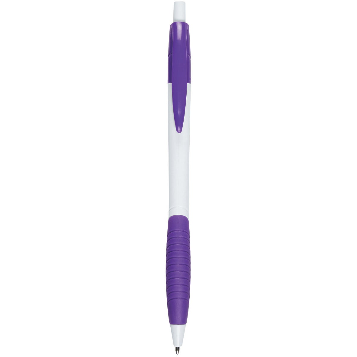 Imprinted Jada Pens - Promotional Pens Singapore - Gifts VV Available in 7 amazing item colors 客製 - Promotional Pens Singapore - Gifts VV White / Purple Jada Pen
