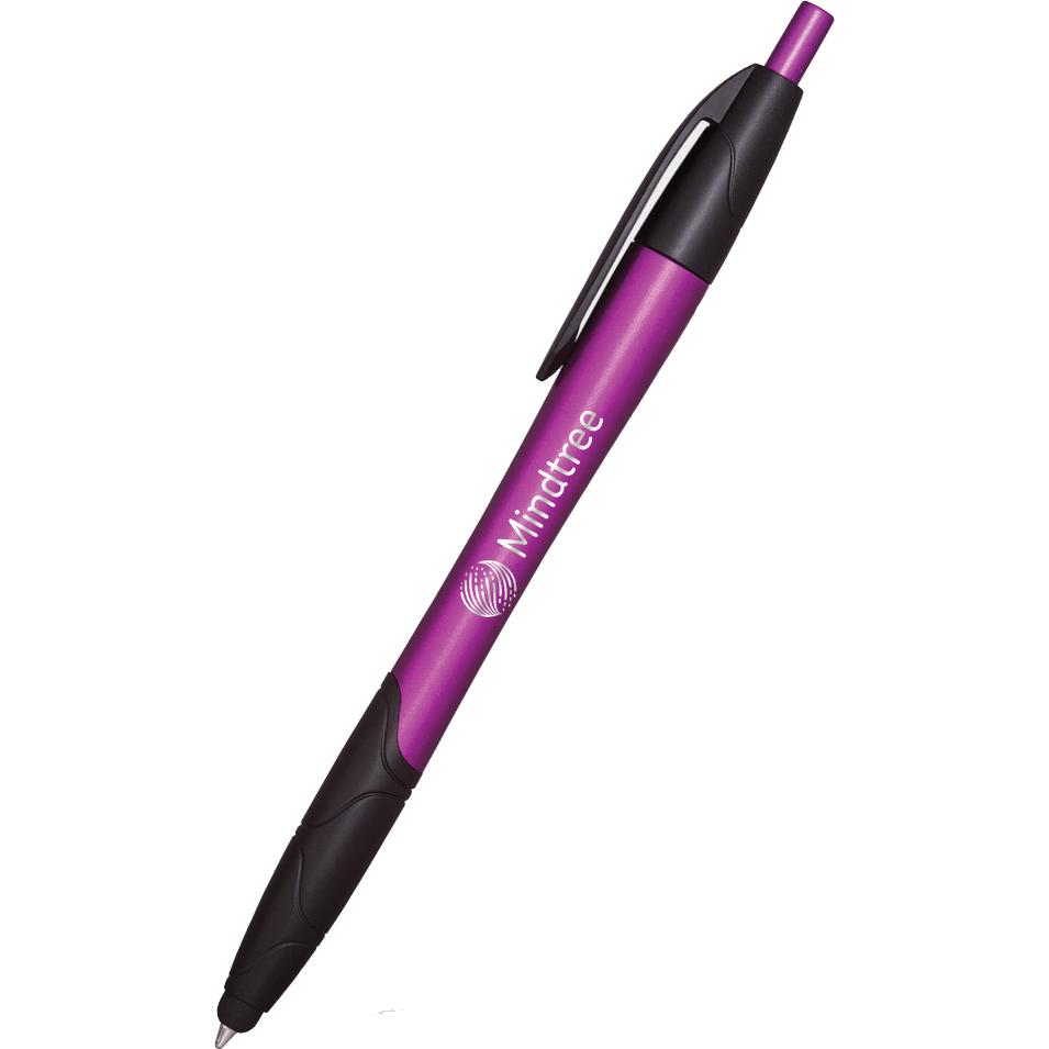 Promotional Janita Metallic Stylus Pens - Promotional Pens Singapore - Gifts VV Available in 5 exciting item colors 客製 - Promotional Pens Singapore - Gifts VV Berry Purple Janita Metallic Stylus Pen