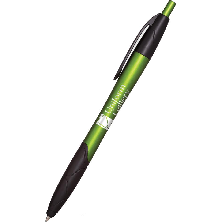 Promotional Janita Metallic Stylus Pens - Promotional Pens Singapore - Gifts VV Available in 5 exciting item colors 客製 - Promotional Pens Singapore - Gifts VV Lime Green Janita Metallic Stylus Pen