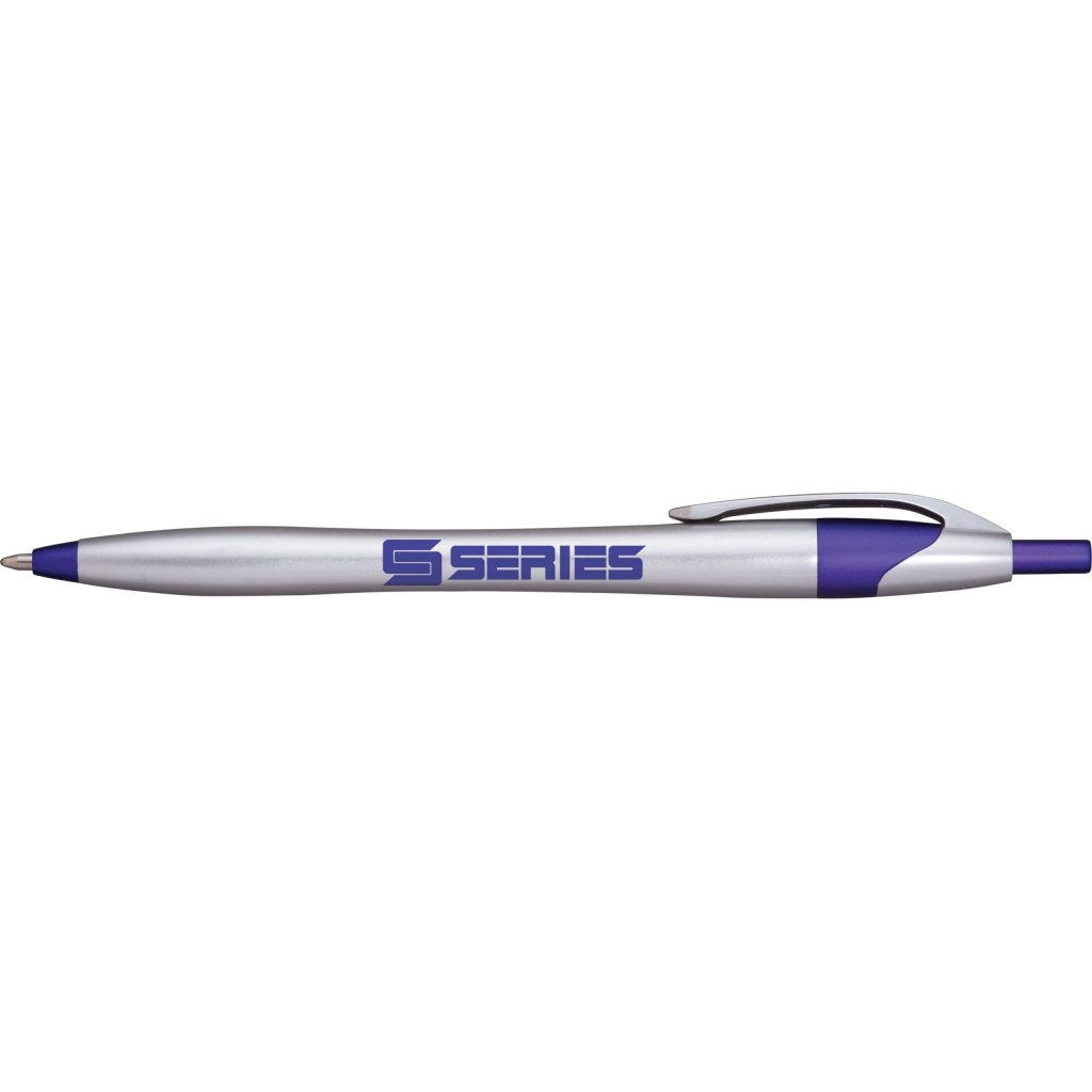 Silver / Purple Javalina Chrome Bright Pen