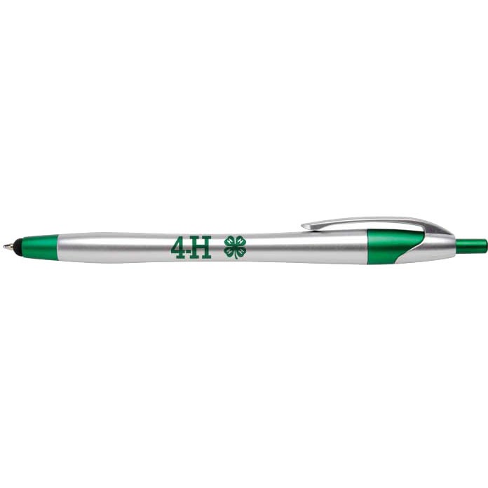 Advertising Javalina Chrome Stylus Pens - Promotional Pens Singapore - Gifts VV Available in 5 amazing item colors 客製 - Promotional Pens Singapore - Gifts VV Silver / Green Javalina Chrome Stylus Pen