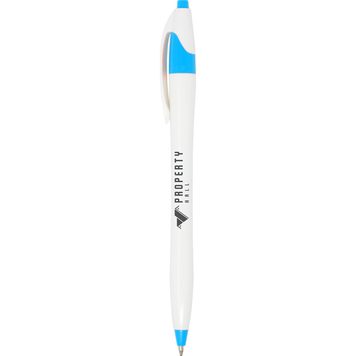 Promo Javalina Color Write Pens - Promotional Pens Singapore - Gifts VV Available in 7 exciting item colors 客製 - Promotional Pens Singapore - Gifts VV White / Sky Blue Javalina Color Write Pen