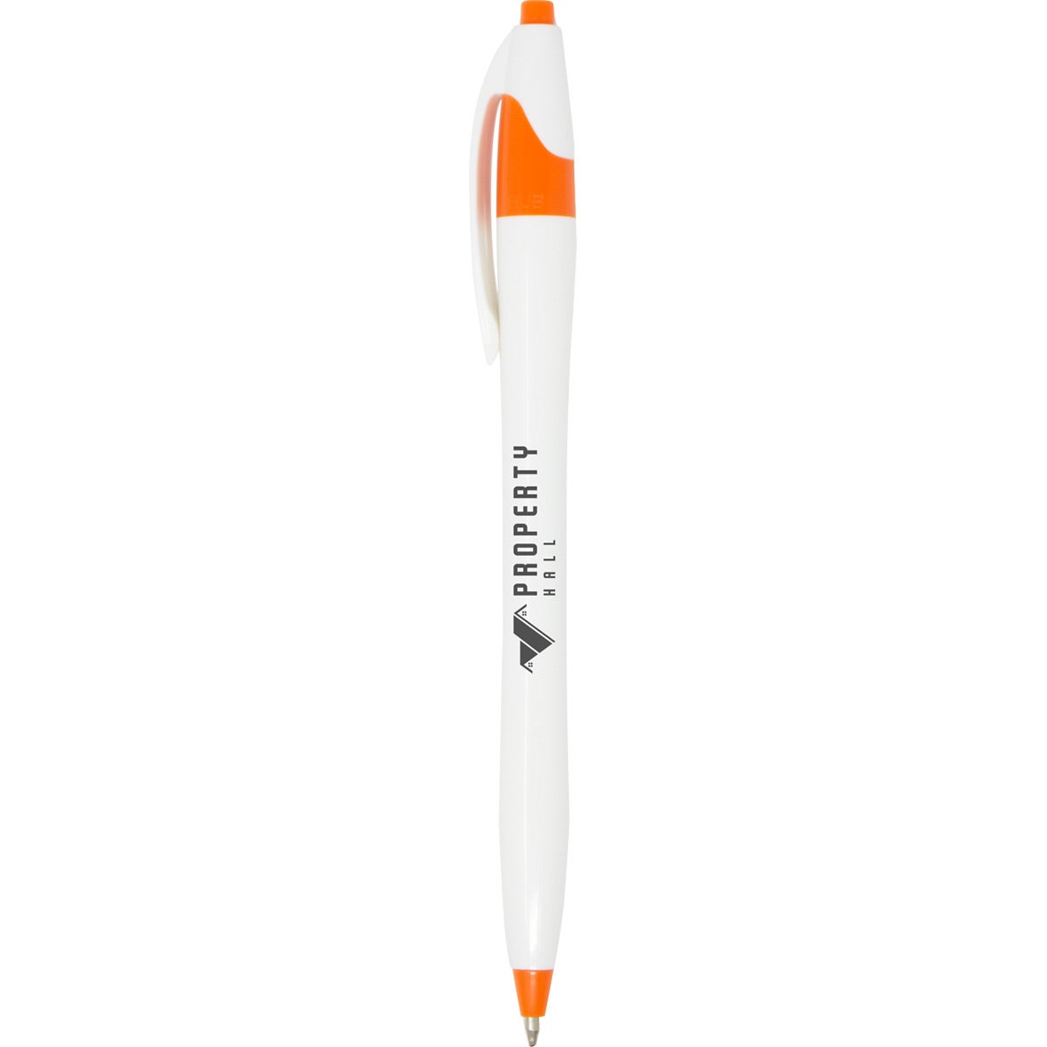 Promo Javalina Color Write Pens - Promotional Pens Singapore - Gifts VV Available in 7 exciting item colors 客製 - Promotional Pens Singapore - Gifts VV White / Orange Javalina Color Write Pen