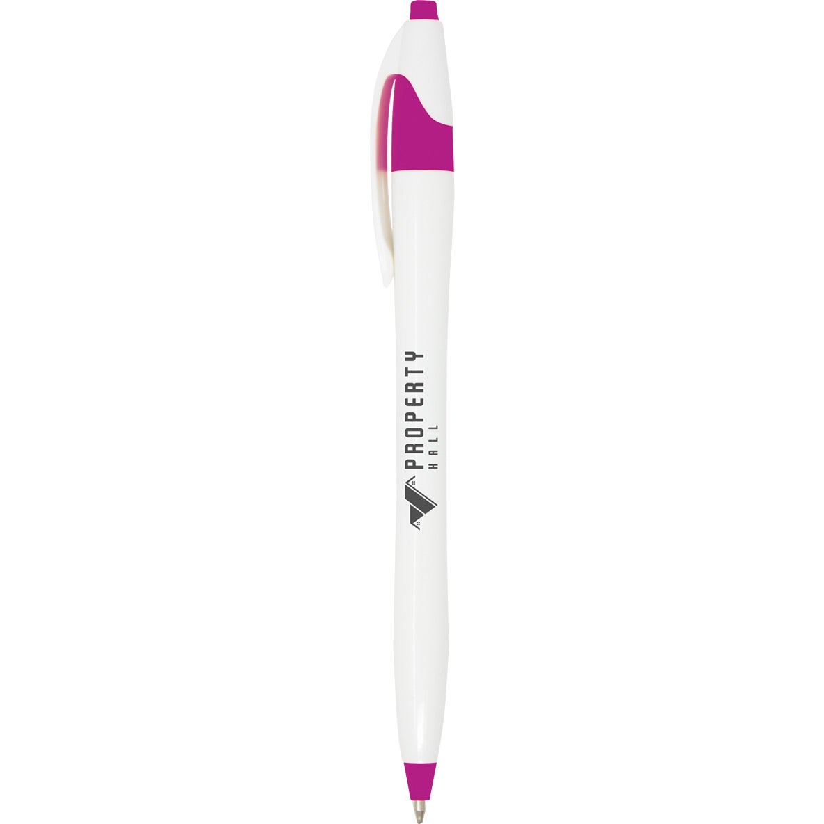 Promo Javalina Color Write Pens - Promotional Pens Singapore - Gifts VV Available in 7 exciting item colors 客製 - Promotional Pens Singapore - Gifts VV White / Pink Javalina Color Write Pen