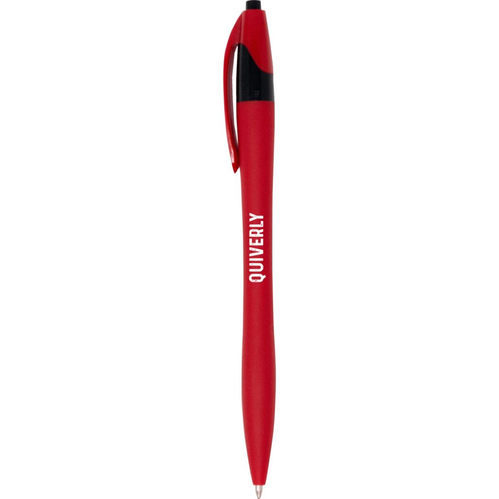 Advertising Javalina Comfort Black Pens - Promotional Pens Singapore - Gifts VV Available in 4 awesome item colors 客製 - Promotional Pens Singapore - Gifts VV Red Javalina Comfort Black Pen