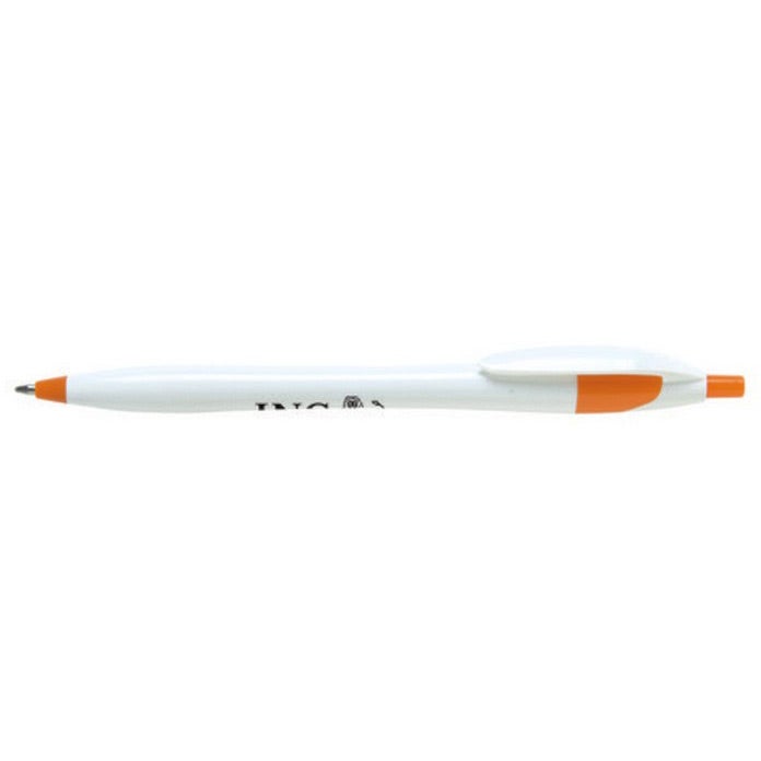 White / Orange Javalina Splash Pen