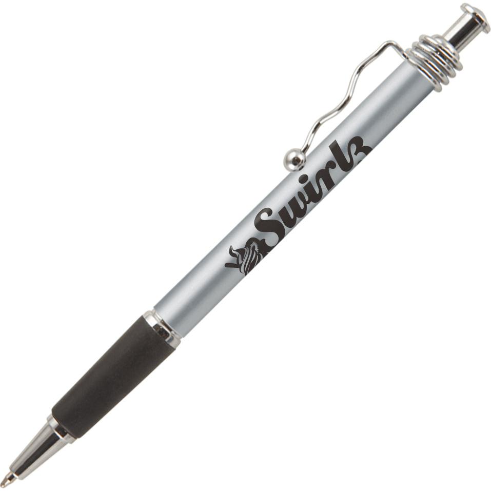 Imprinted Jazz Chrome Pens - Promotional Pens Singapore - Gifts VV Free Shipping and Setup 客製 - Promotional Pens Singapore - Gifts VV Silver Jazz Chrome Pen
