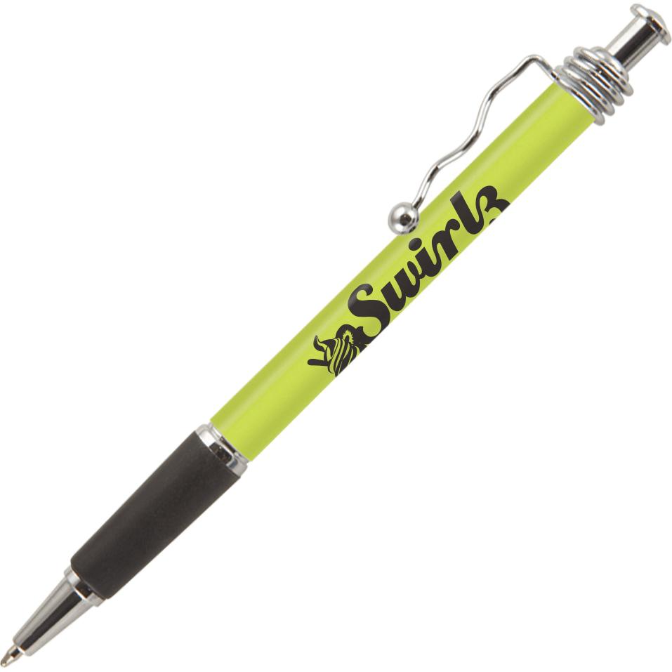 Imprinted Jazz Chrome Pens - Promotional Pens Singapore - Gifts VV Free Shipping and Setup 客製 - Promotional Pens Singapore - Gifts VV Lime Jazz Chrome Pen