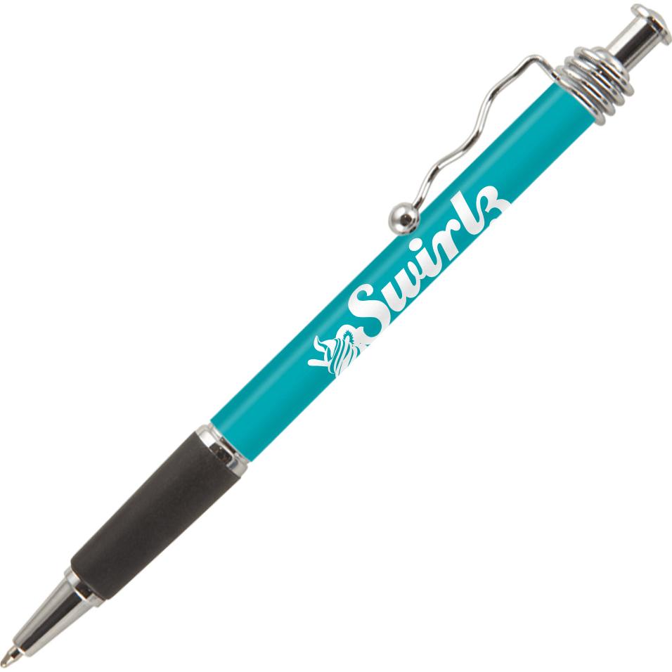 Imprinted Jazz Chrome Pens - Promotional Pens Singapore - Gifts VV Free Shipping and Setup 客製 - Promotional Pens Singapore - Gifts VV Teal Jazz Chrome Pen