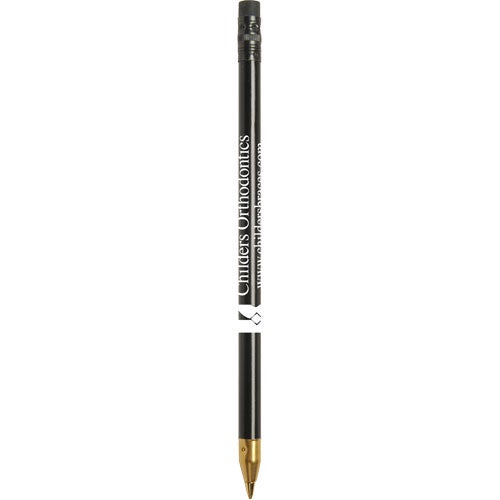 Black Wooden Stick Pen