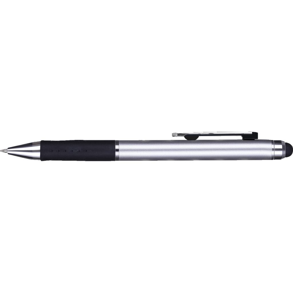 Customized Laredo Chrome Stylus Pens - Promotional Pens Singapore - Gifts VV Free Setup 客製 - Promotional Pens Singapore - Gifts VV Silver Laredo Chrome Stylus Pen