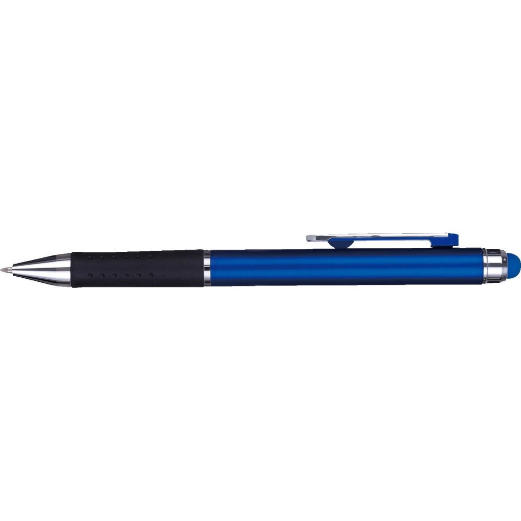Customized Laredo Chrome Stylus Pens - Promotional Pens Singapore - Gifts VV Free Setup 客製 - Promotional Pens Singapore - Gifts VV Blue Laredo Chrome Stylus Pen