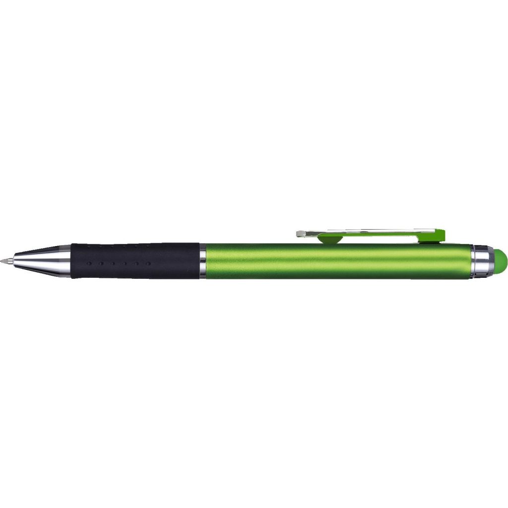 Customized Laredo Chrome Stylus Pens - Promotional Pens Singapore - Gifts VV Free Setup 客製 - Promotional Pens Singapore - Gifts VV Lime Green Laredo Chrome Stylus Pen