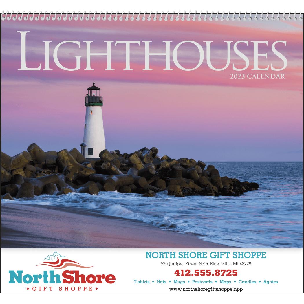 Customized Lighthouses Appointment Calendars - Promotional Pens Singapore - Gifts VV Free Setup 客製 - Promotional Pens Singapore - Gifts VV See Item Lighthouses Appointment Calendar