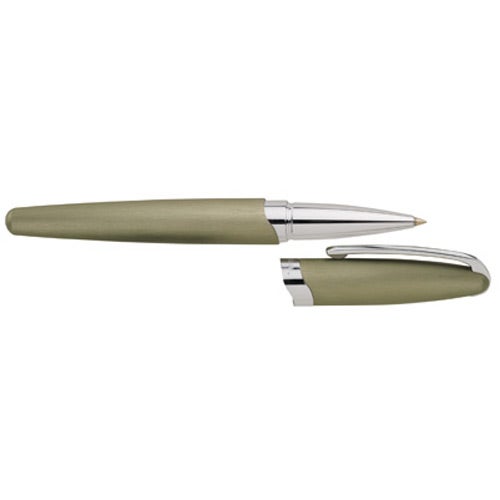 Customized Lucia Rollerball Pens - Promotional Pens Singapore - Gifts VV Available in 3 amazing item colors 客製 - Promotional Pens Singapore - Gifts VV Satin Nickel Lucia Rollerball Pen