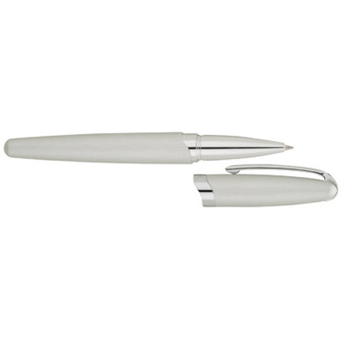 Customized Lucia Rollerball Pens - Promotional Pens Singapore - Gifts VV Available in 3 amazing item colors 客製 - Promotional Pens Singapore - Gifts VV Matte Silver Lucia Rollerball Pen