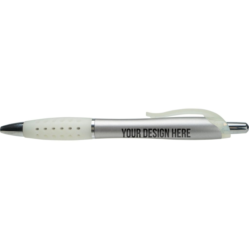 White SIlver Luminesque Pen