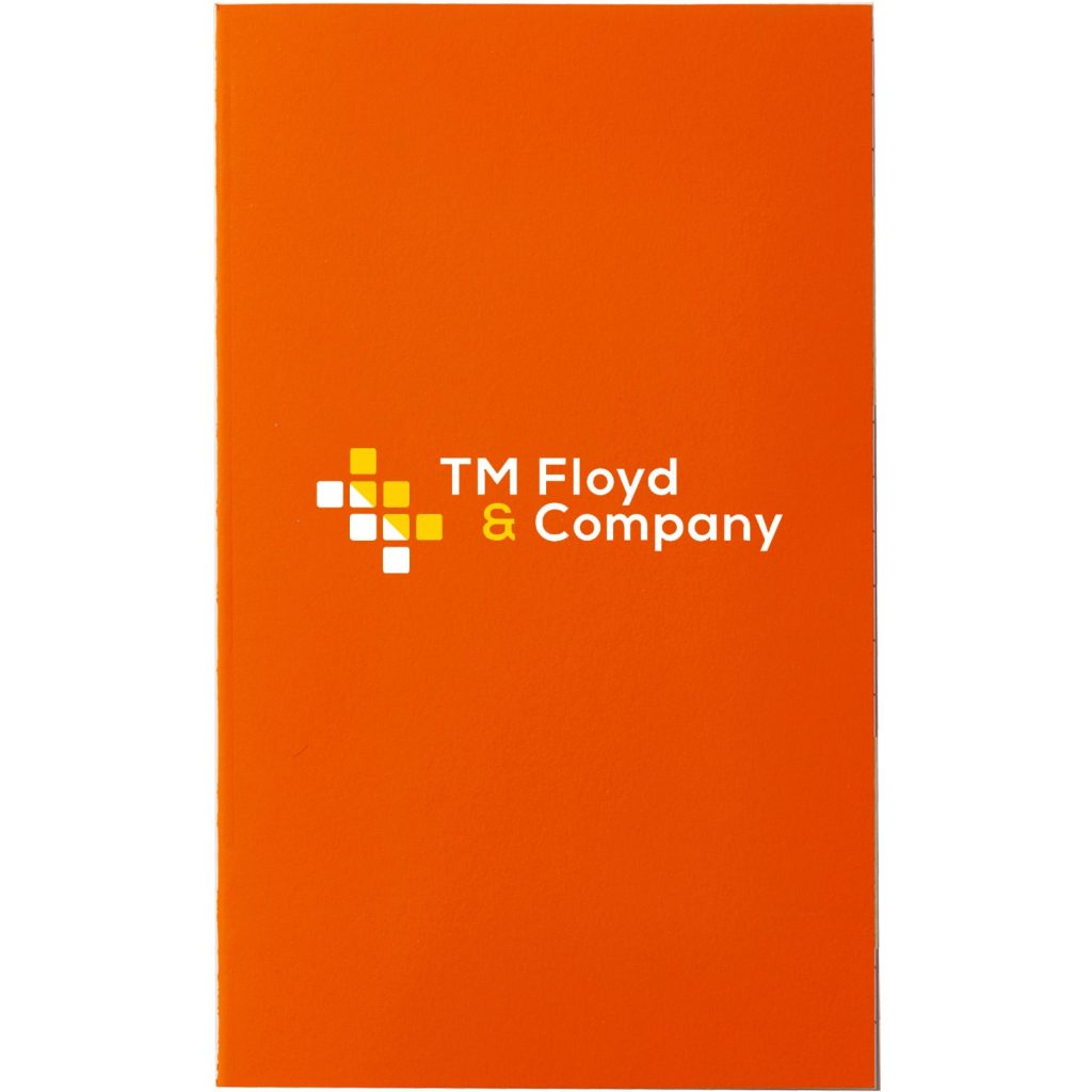Printed Luxe Feel Journals - Promotional Pens Singapore - Gifts VV Available in 7 amazing item colors 客製 - Promotional Pens Singapore - Gifts VV Orange Luxe Feel Journal