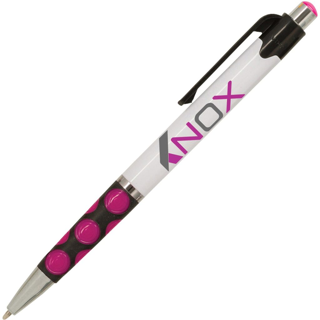 Marketing Madeline Pens - Promotional Pens Singapore - Gifts VV Free Shipping 客製 - Promotional Pens Singapore - Gifts VV White / Black / Pink Madeline Pen