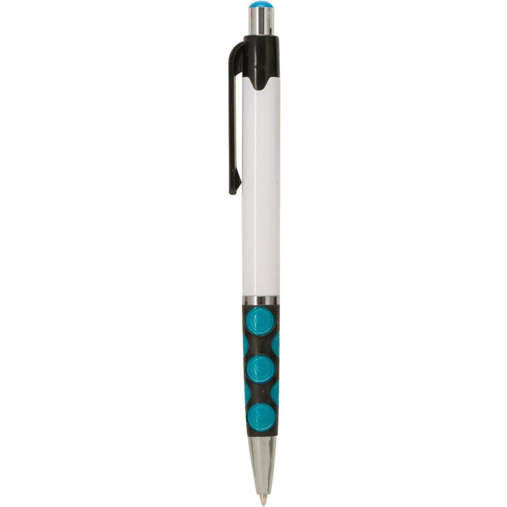 Marketing Madeline Pens - Promotional Pens Singapore - Gifts VV Free Shipping 客製 - Promotional Pens Singapore - Gifts VV White / Black / Sky Blue Madeline Pen
