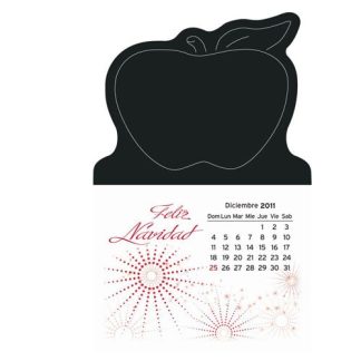 Black Magna Stick Calendar Pad