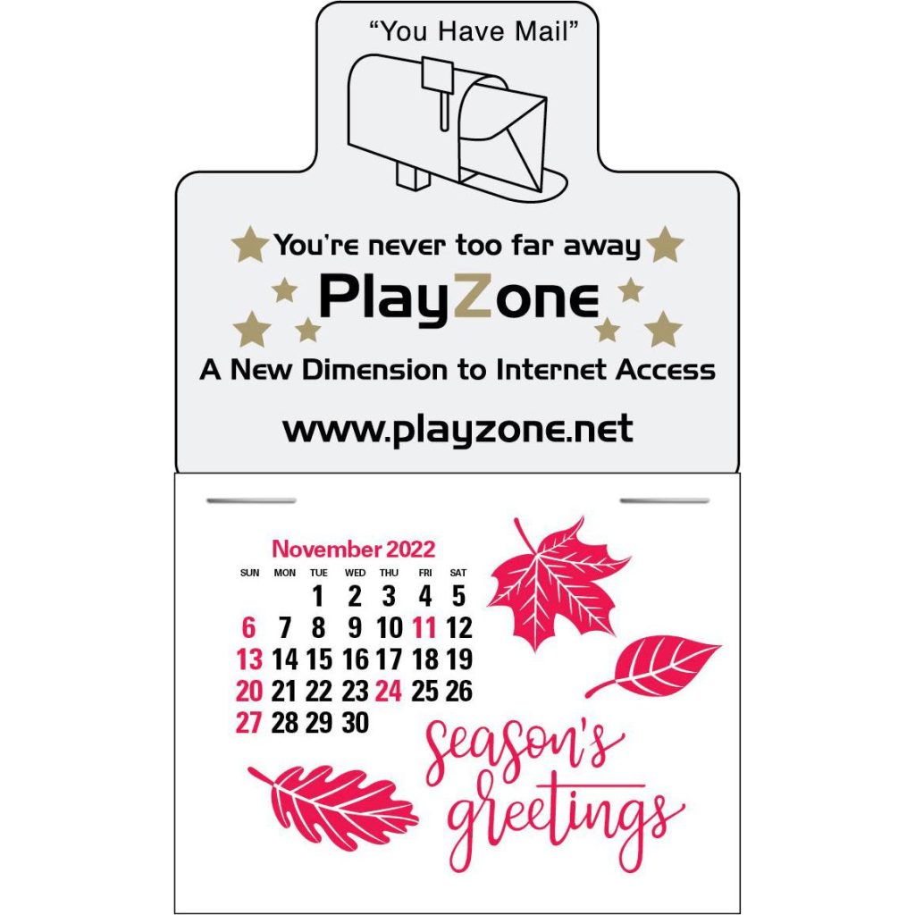 Logo Magna Stick Standard Calendar Pads - Promotional Pens Singapore - Gifts VV Available in 5 exciting item colors 客製 - Promotional Pens Singapore - Gifts VV Black Magna Stick Standard Calendar Pad