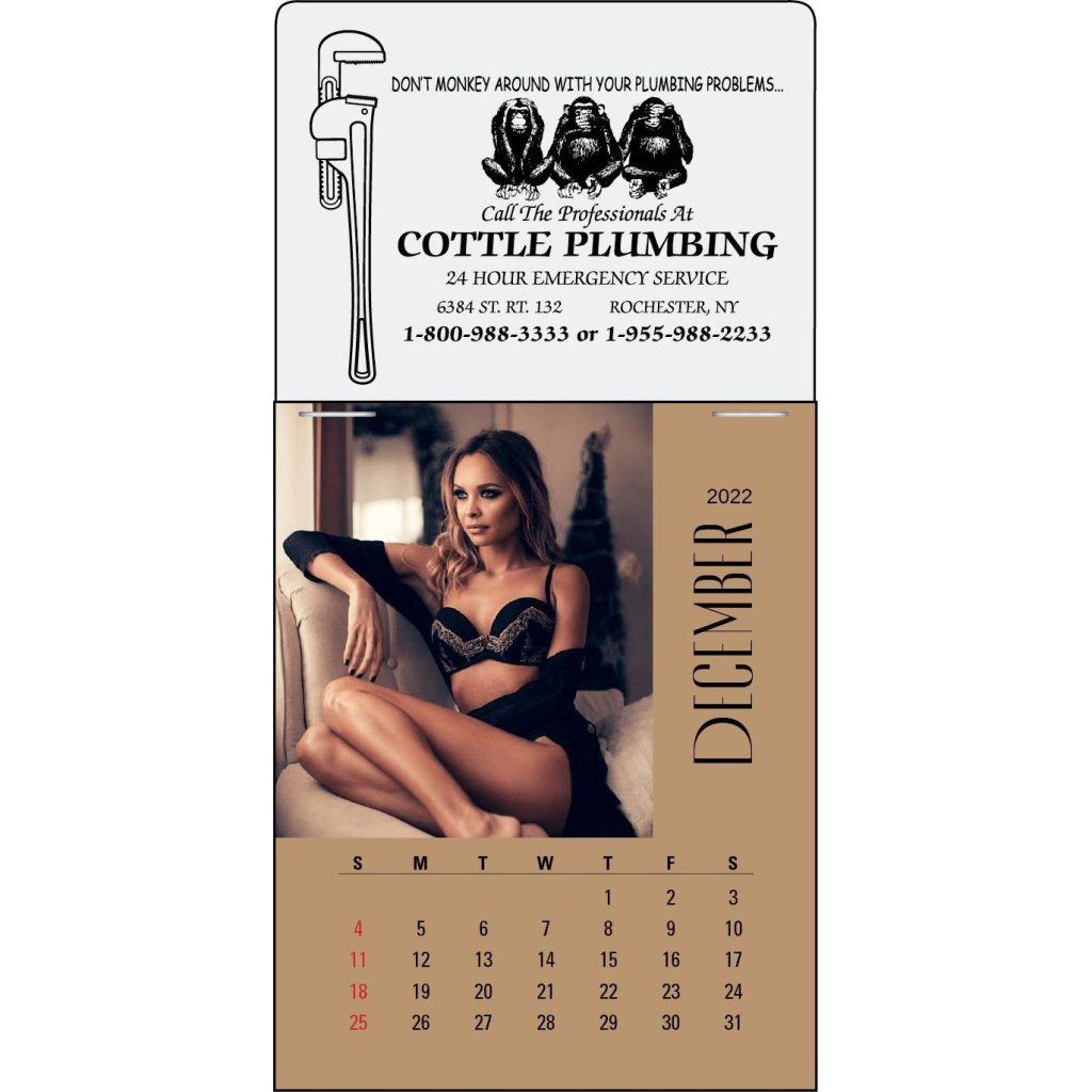 Advertising Magna Stick Maiden America Calendar Pads - Promotional Pens Singapore - Gifts VV Available in 5 exciting item colors 客製 - Promotional Pens Singapore - Gifts VV White Magna Stick Maiden America Calendar Pad