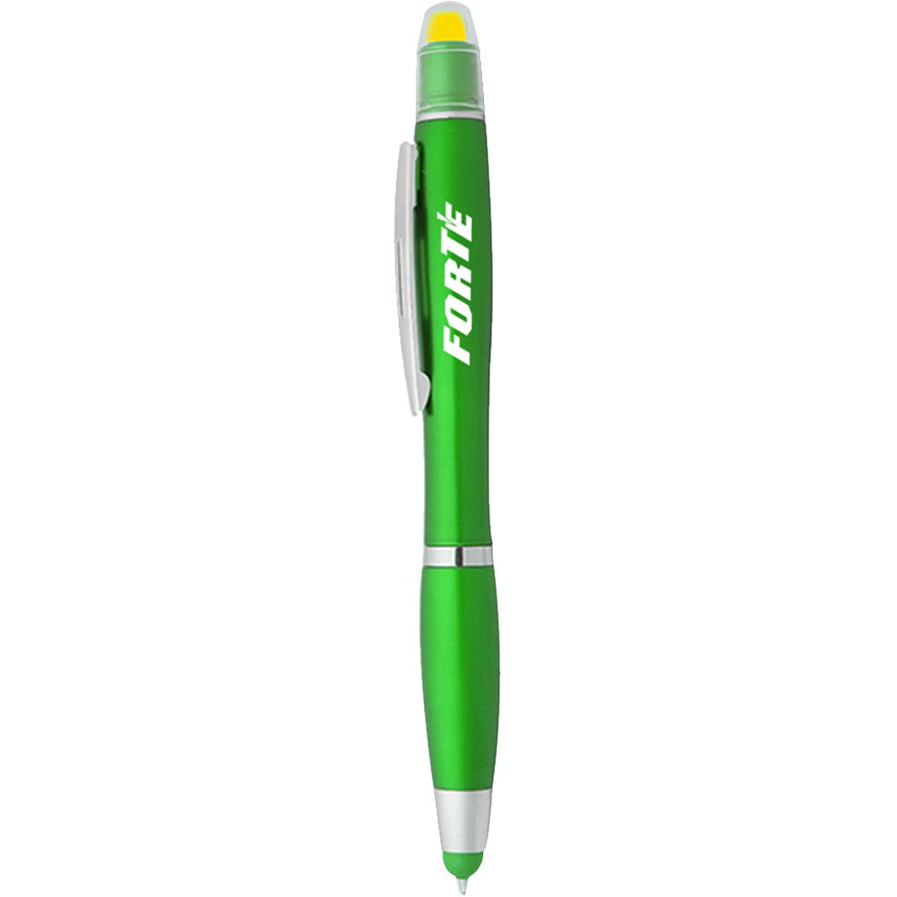 Green Maitland Gel Highlighter Stylus Pen