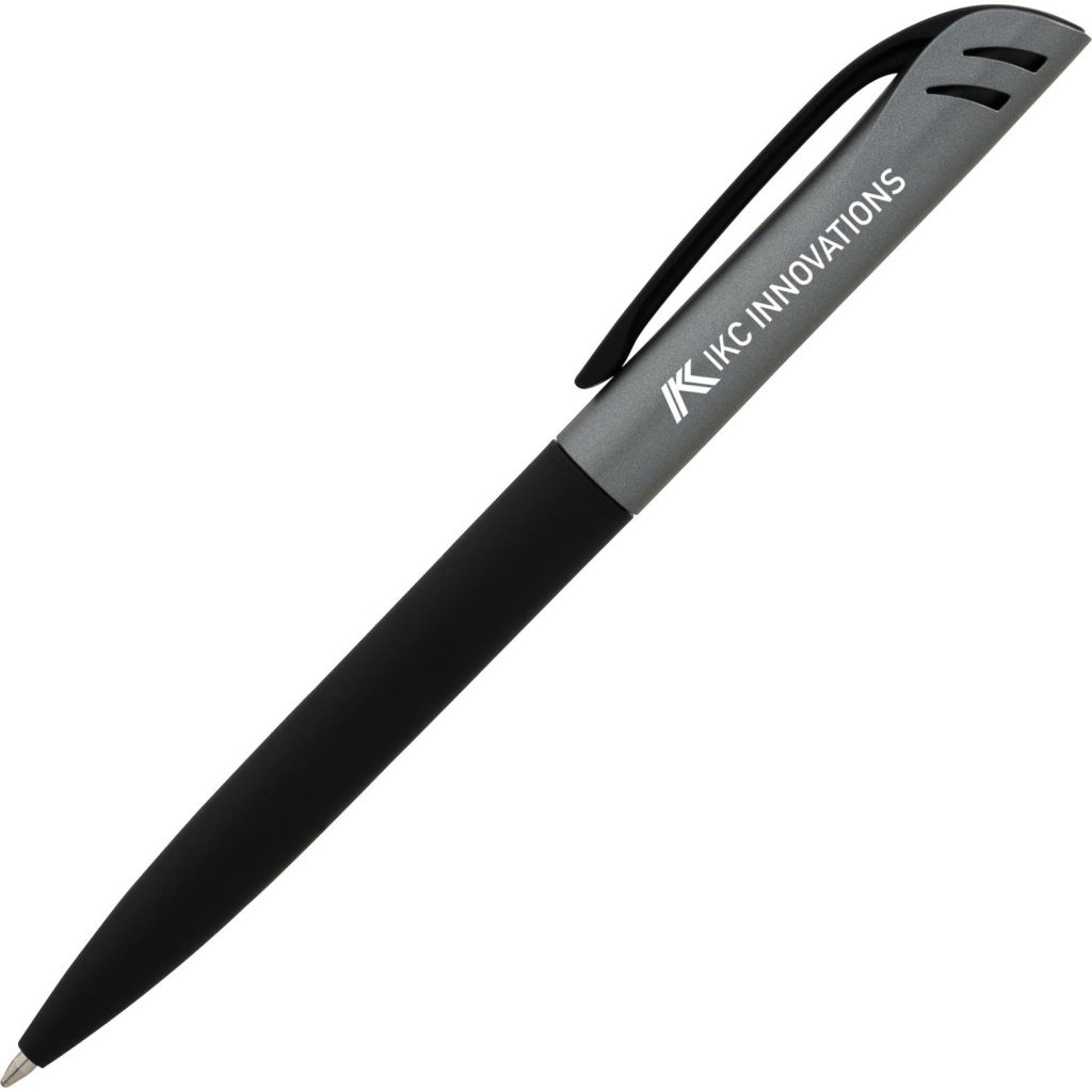 Marketing Manchester Twist-Action Ballpoint Pens - Promotional Pens Singapore - Gifts VV Available in 4 awesome item colors 客製 - Promotional Pens Singapore - Gifts VV Charcoal / Black Manchester Twist-Action Ballpoint Pen