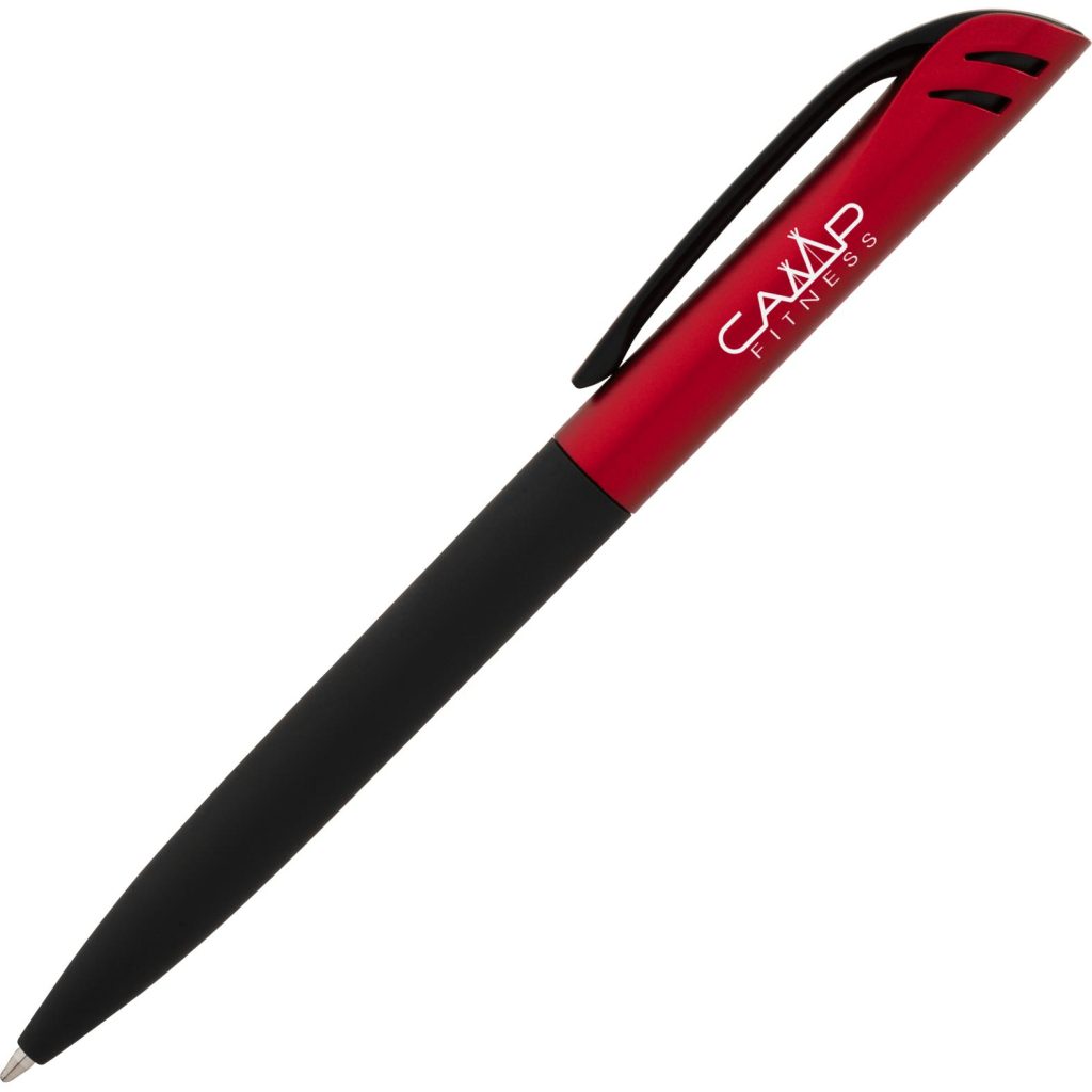 Marketing Manchester Twist-Action Ballpoint Pens - Promotional Pens Singapore - Gifts VV Available in 4 awesome item colors 客製 - Promotional Pens Singapore - Gifts VV Red / Black Manchester Twist-Action Ballpoint Pen