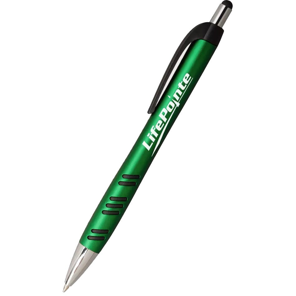 Printed Mantaray Stylus Pens - Promotional Pens Singapore - Gifts VV Available in 5 exciting item colors 客製 - Promotional Pens Singapore - Gifts VV Emerald Green Mantaray Stylus Pen