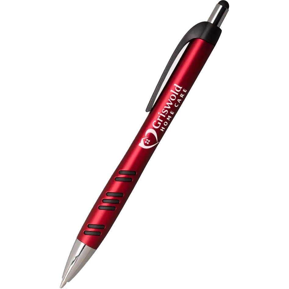 Printed Mantaray Stylus Pens - Promotional Pens Singapore - Gifts VV Available in 5 exciting item colors 客製 - Promotional Pens Singapore - Gifts VV Red Mantaray Stylus Pen