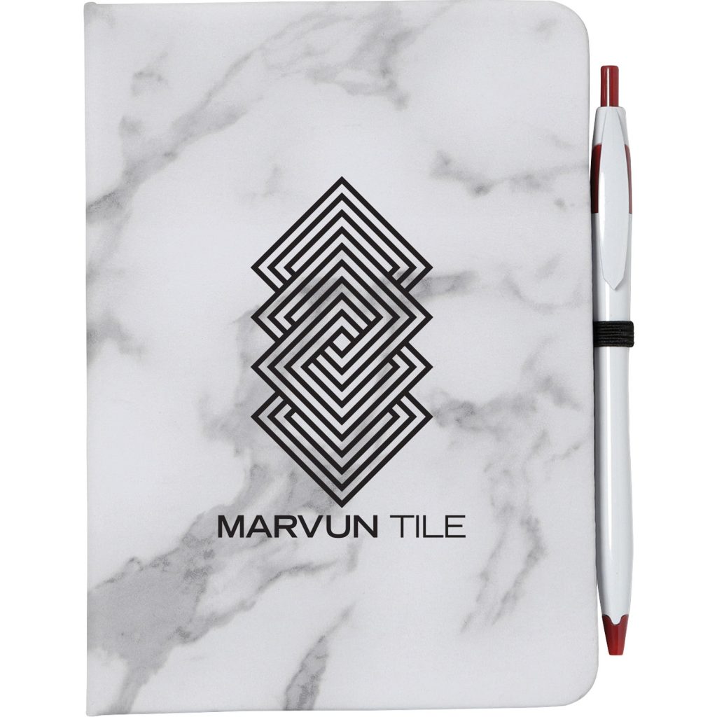 Marketing Marble Notebooks - Promotional Pens Singapore - Gifts VV Your design ink imprinted 客製 - Promotional Pens Singapore - Gifts VV Marble Marble Notebook