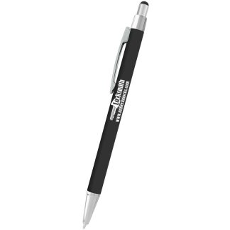 Black Mateo Slim Stylus Pen