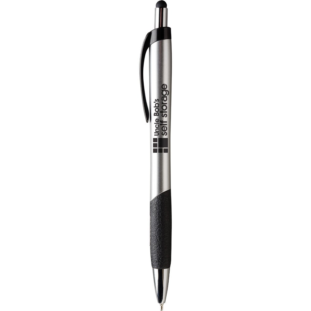 Giveaway Mateo Stylus Pens - Promotional Pens Singapore - Gifts VV Available in 6 awesome item colors 客製 - Promotional Pens Singapore - Gifts VV Silver / Black Mateo Stylus Pen