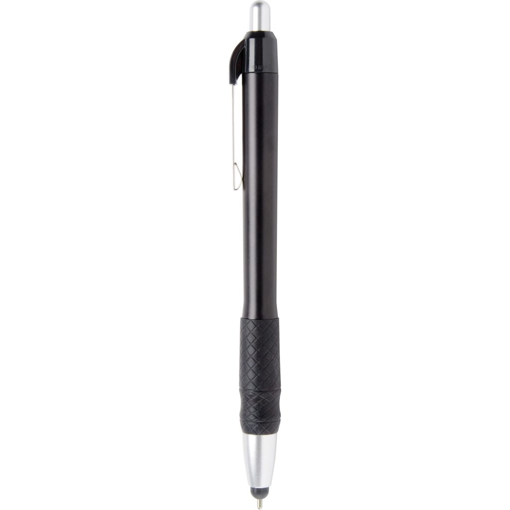 Black MaxGlide Click Metallic Stylus Pen