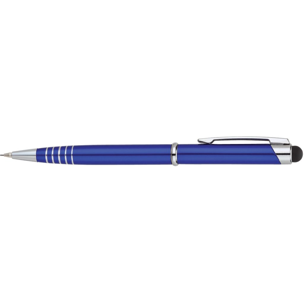Promo Mechanical Pencil and Stylus - Promotional Pens Singapore - Gifts VV Available in 4 exciting item colors 客製 - Promotional Pens Singapore - Gifts VV Blue Mechanical Pencil and Stylus