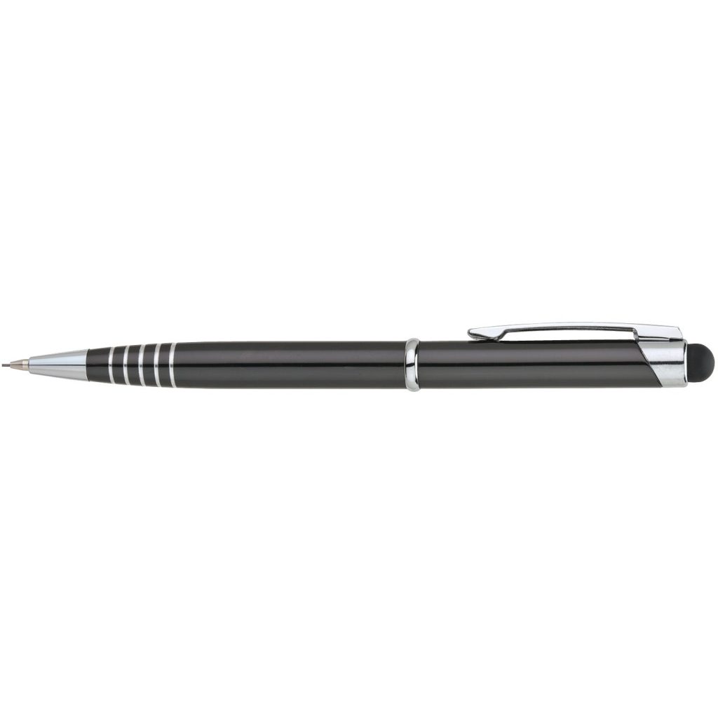Promo Mechanical Pencil and Stylus - Promotional Pens Singapore - Gifts VV Available in 4 exciting item colors 客製 - Promotional Pens Singapore - Gifts VV Gunmetal Mechanical Pencil and Stylus