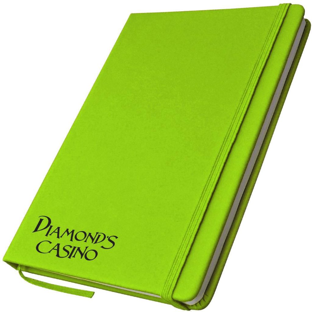 Custom Medium PVC Notebooks - Promotional Pens Singapore - Gifts VV Available in 5 awesome item colors 客製 - Promotional Pens Singapore - Gifts VV Green Medium PVC Notebook
