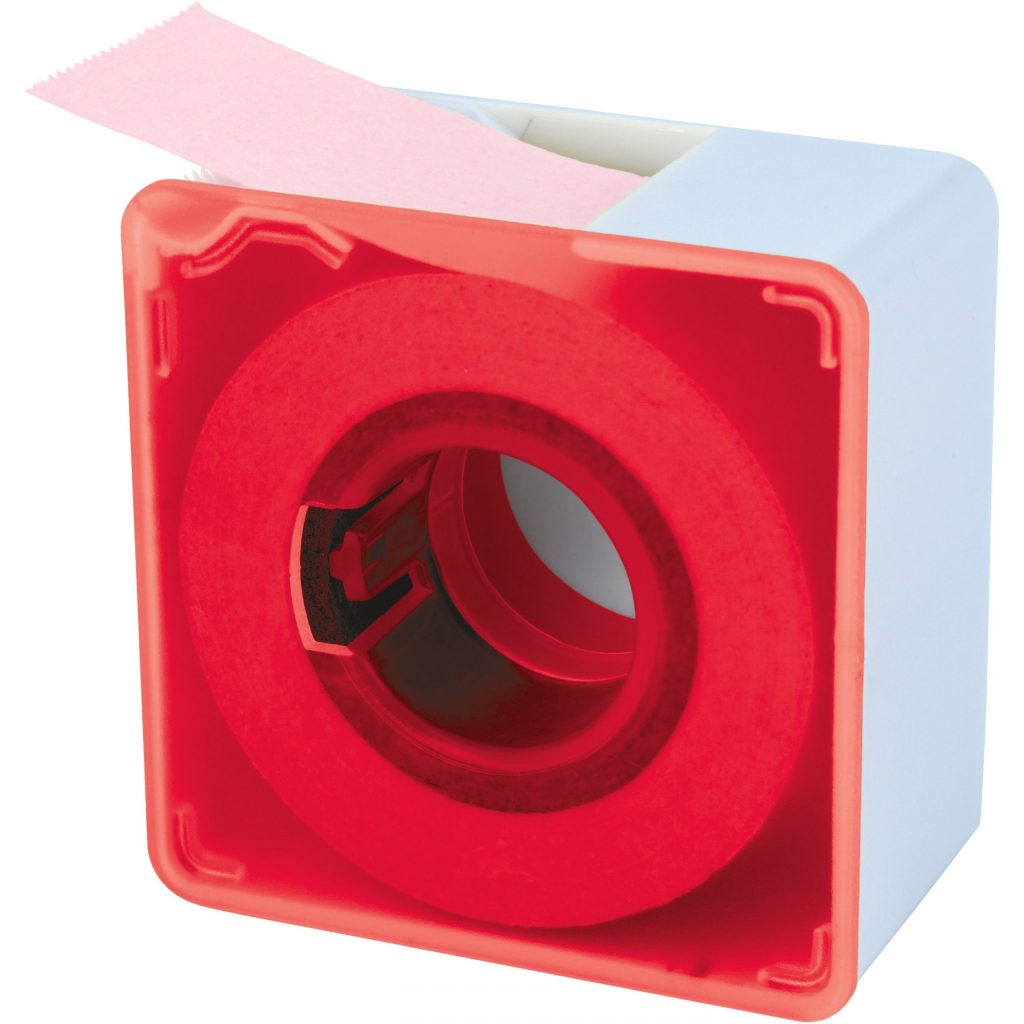 Giveaway Memo Tape Dispensers - Promotional Pens Singapore - Gifts VV Available in 4 exciting item colors 客製 - Promotional Pens Singapore - Gifts VV White / Red Memo Tape Dispenser