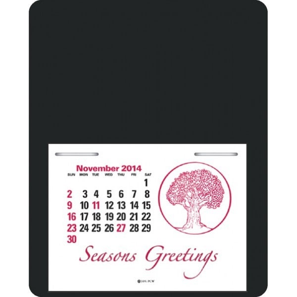 Giveaway Message Maximizer Press N Stick Calendars - Promotional Pens Singapore - Gifts VV Available in 27 exciting item colors 客製 - Promotional Pens Singapore - Gifts VV Black Message Maximizer Press N Stick Calendar