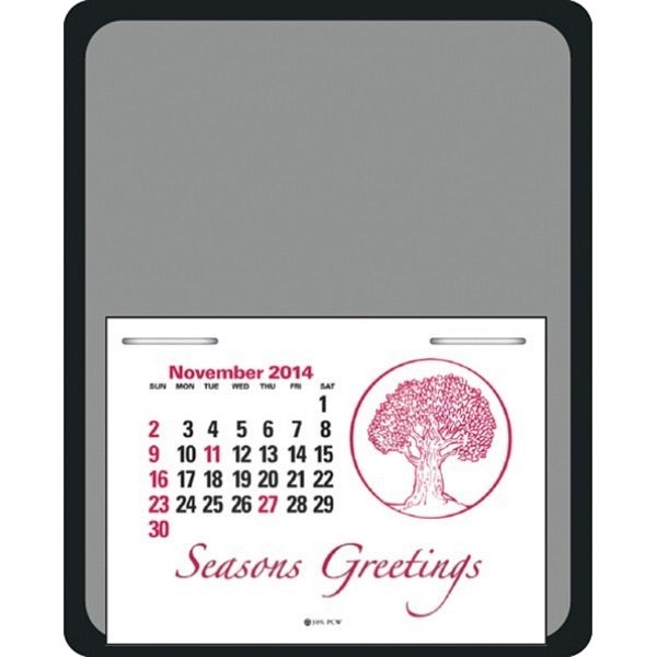 Giveaway Message Maximizer Press N Stick Calendars - Promotional Pens Singapore - Gifts VV Available in 27 exciting item colors 客製 - Promotional Pens Singapore - Gifts VV Recycled Black Message Maximizer Press N Stick Calendar