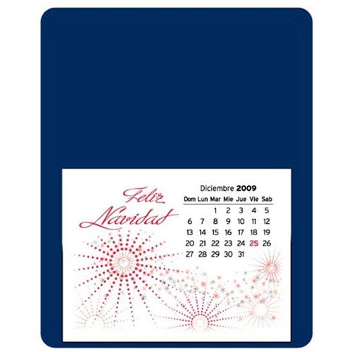 Giveaway Message Maximizer Press N Stick Calendars - Promotional Pens Singapore - Gifts VV Available in 27 exciting item colors 客製 - Promotional Pens Singapore - Gifts VV Navy Message Maximizer Press N Stick Calendar