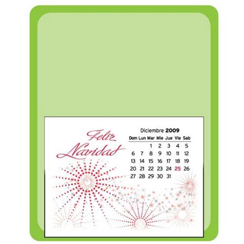 Giveaway Message Maximizer Press N Stick Calendars - Promotional Pens Singapore - Gifts VV Available in 27 exciting item colors 客製 - Promotional Pens Singapore - Gifts VV Translucent Lime Message Maximizer Press N Stick Calendar