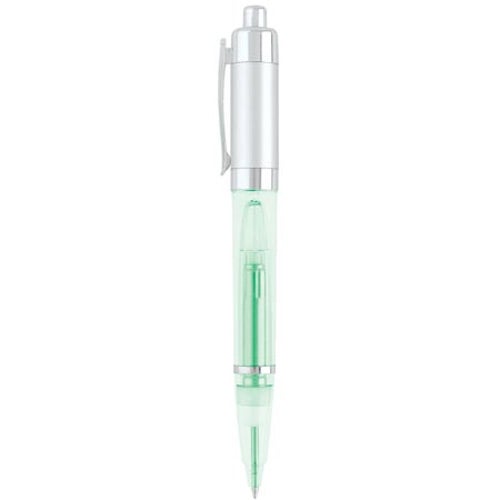 Advertising Metallic Light-Up Pens - Promotional Pens Singapore - Gifts VV Available in 6 exciting item colors 客製 - Promotional Pens Singapore - Gifts VV Green Metallic Light-Up Pen