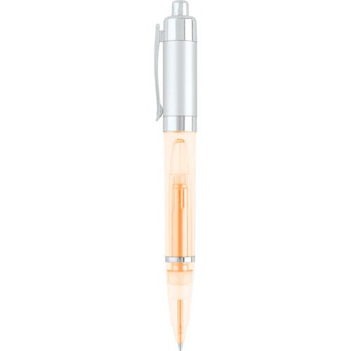 Advertising Metallic Light-Up Pens - Promotional Pens Singapore - Gifts VV Available in 6 exciting item colors 客製 - Promotional Pens Singapore - Gifts VV Orange Metallic Light-Up Pen