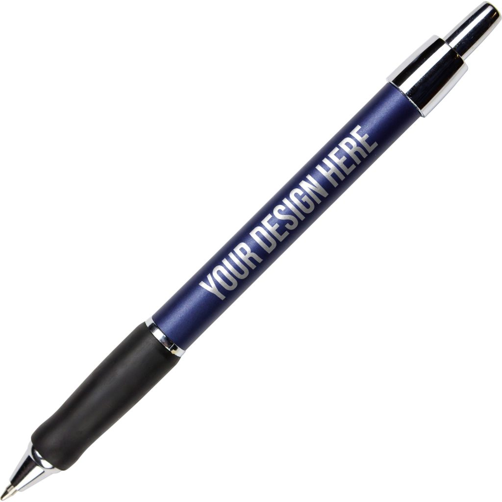 Blue Metallic Viper Pen
