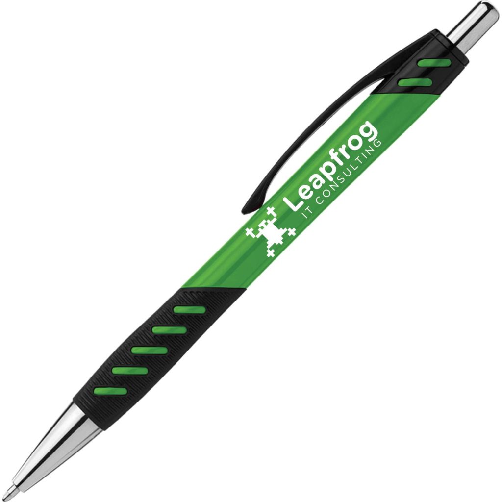 Advertising Meteor Pens - Promotional Pens Singapore - Gifts VV Free Shipping and Setup 客製 - Promotional Pens Singapore - Gifts VV Green / Black Meteor Pen