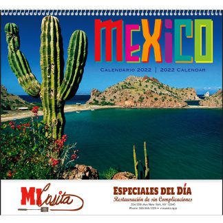 See Item Mexico 13 Month Calendar